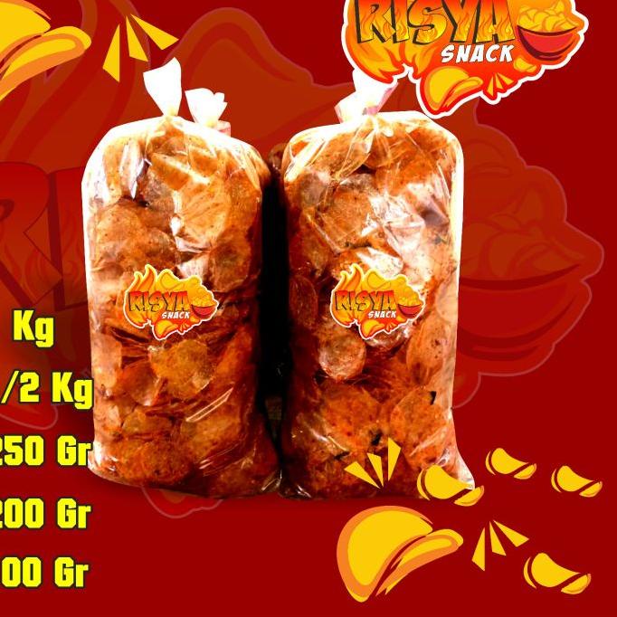 

[>D2289) ⭐⭐⭐⭐⭐]Keripik kaca 1 kg/Kripik kaca pedas daun jeruk