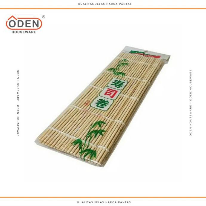 Tikar Bambu Penggulung Sushi Tebal / Sushimat Tebal