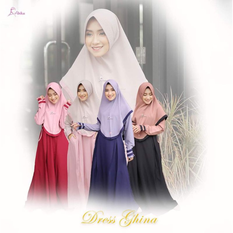 Dress Jilbab Set Ghina By Abika