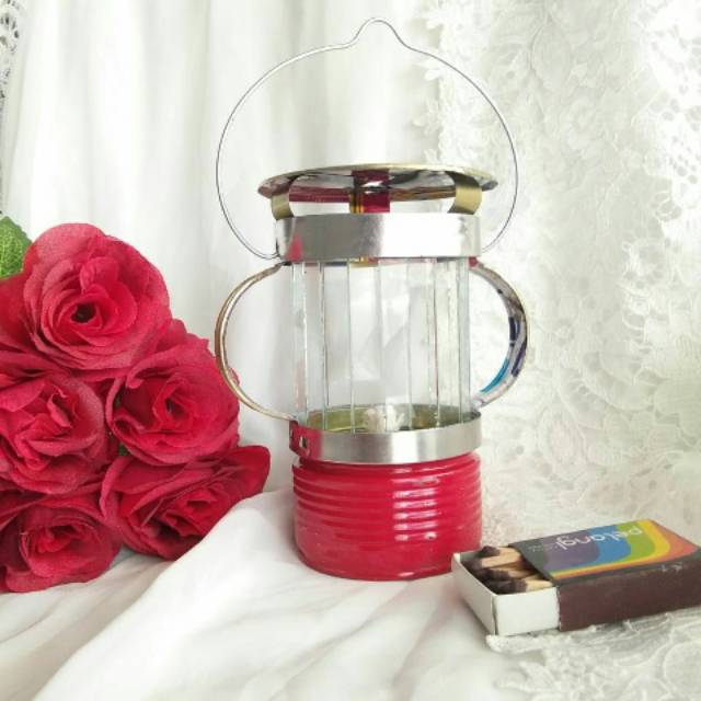 

lampu minyak goreng jelantah / damar oblek minyak goreng bekas