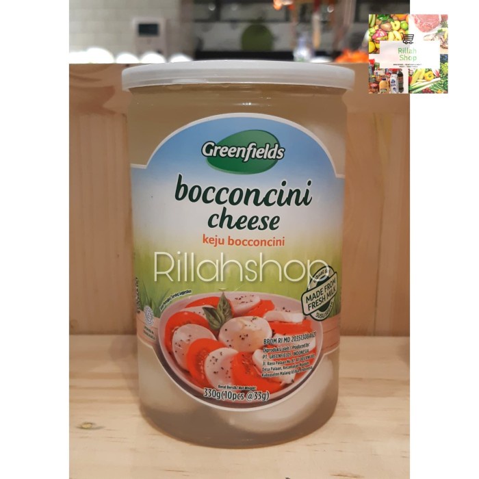 

Keju Bocconcini Greenfields 330 Gram ( 10 pcs keju )