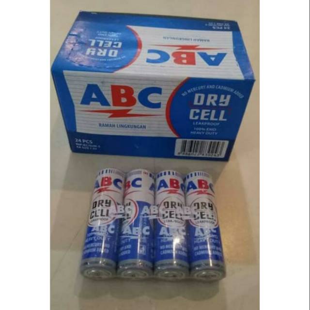 Baterai ABC Biru AA / A2 (Per Pcs)