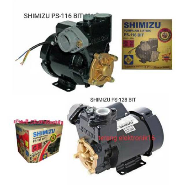 Pompa Air Shimizu Ps 116bit Ps 128 Bit Ps 135e Shopee Indonesia