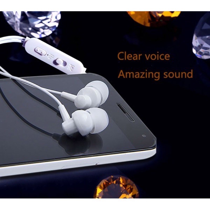 GROSIR HANDSFREE VIVAN RESONG W3+ ORIGINAL STEREO EARPHONE