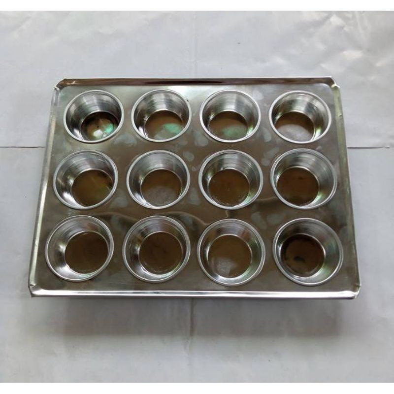 Loyang muffin lubang 9 dan 12 Loyang muffin kotak Loyang cupcake 