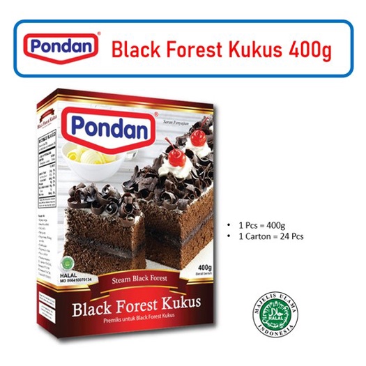 

Pondan Black Forest Kukus 400g