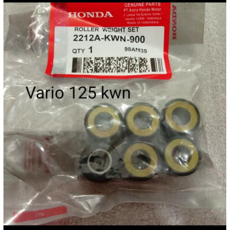 Roller cvt Vario 125 / roller cvt set honda vario 125 KWN