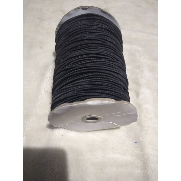 tali elastis 2mm - 3mm / tali karet bulat / tali string / tali tenda