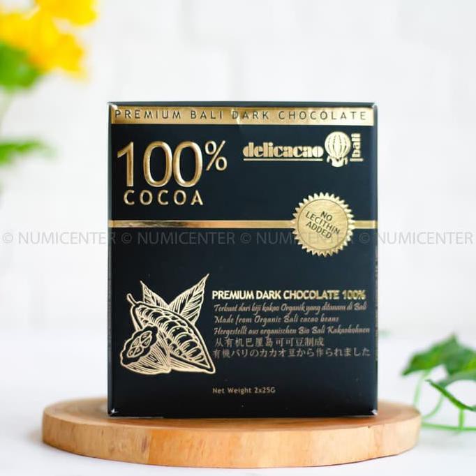 

BEST SELLER DELICACAO 100% CHOCOLATE DARK 50G | 100% COKELAT GELAP