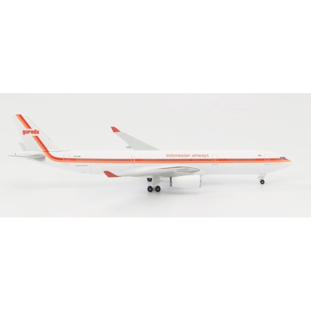 Herpa Garuda Indonesia Airbus A330-300 70th anniversary - Retro co 533362 Diecast