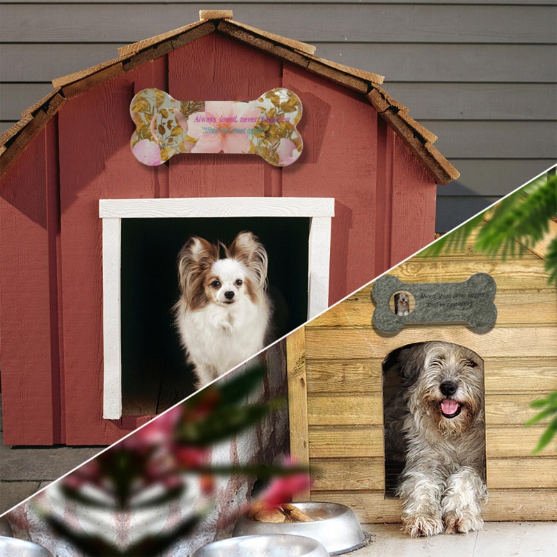 Siy Cetakan Frame Foto Bentuk Tulang Anjing Bahan Silikon DIY