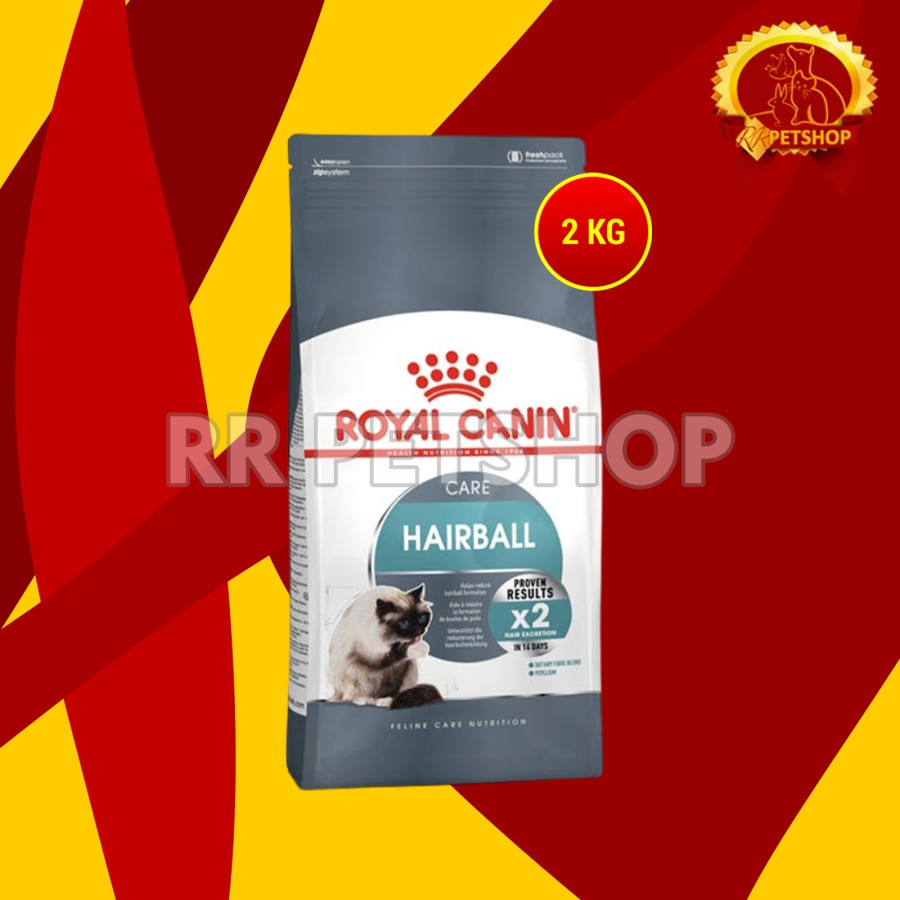 Royal Canin Hairball Care Cat Food Makanan Kucing cegah Hairball 2KG