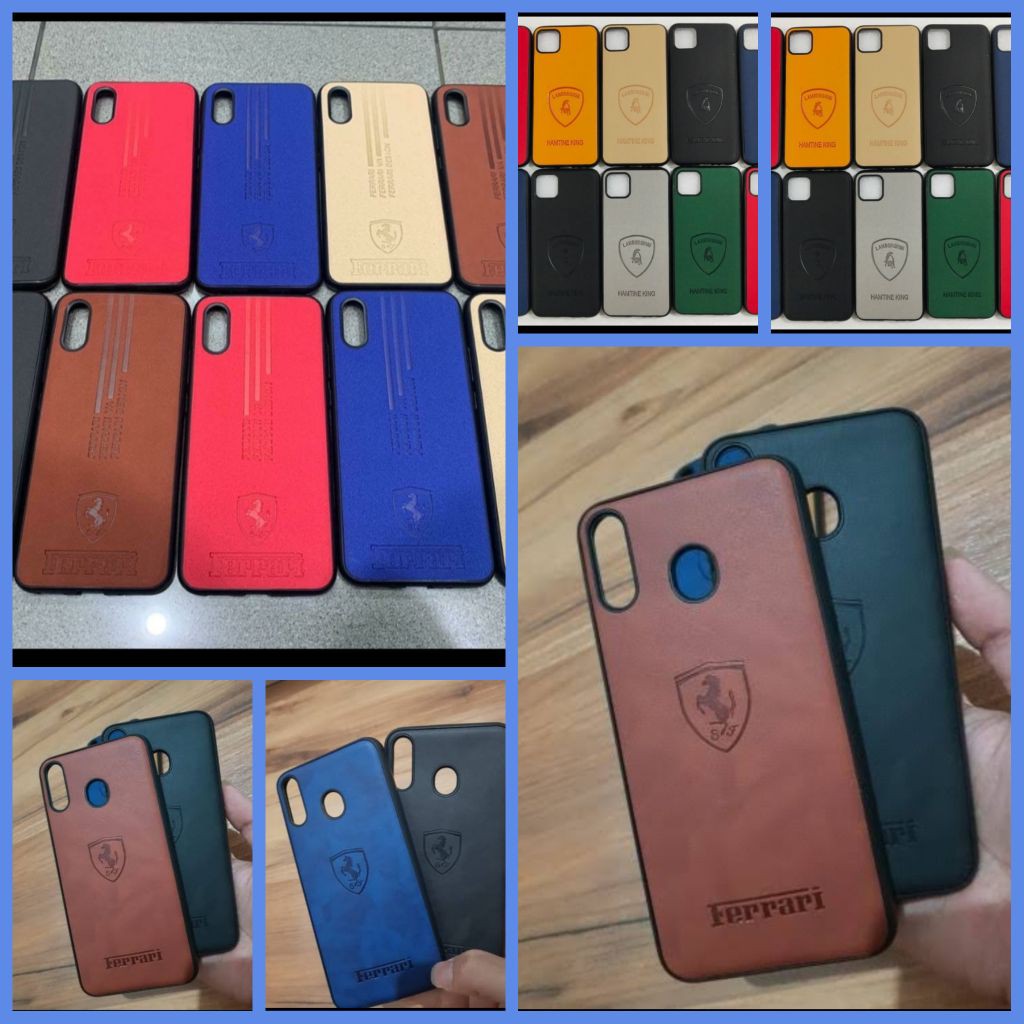 SOFT CASE KULIT FERRARI REALME 7 REALME 7 PRO