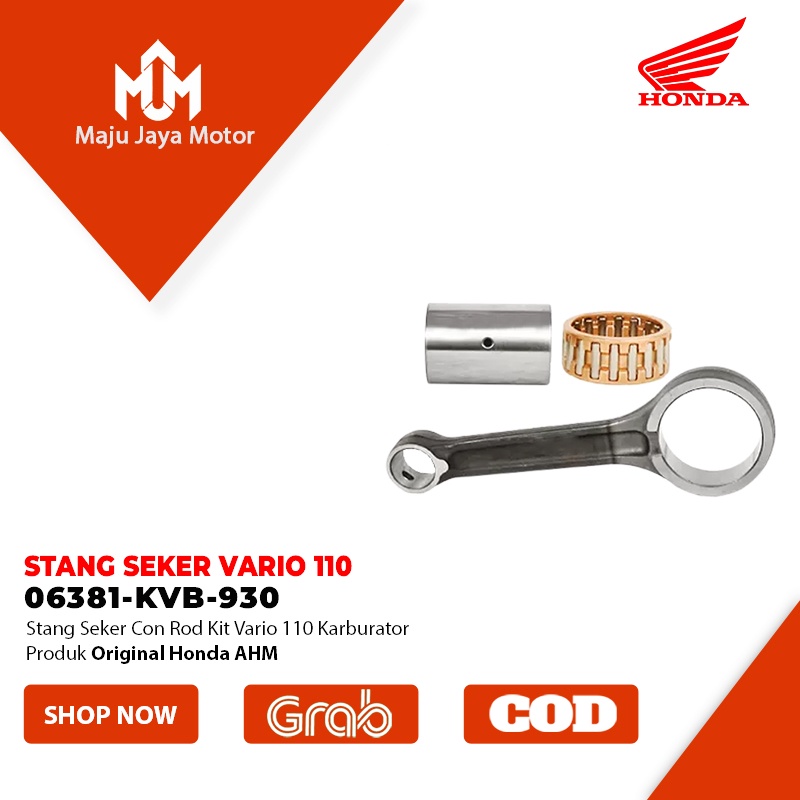 Stang Seher Seker Con Rod Kit Vario 110 Karburator Original AHM