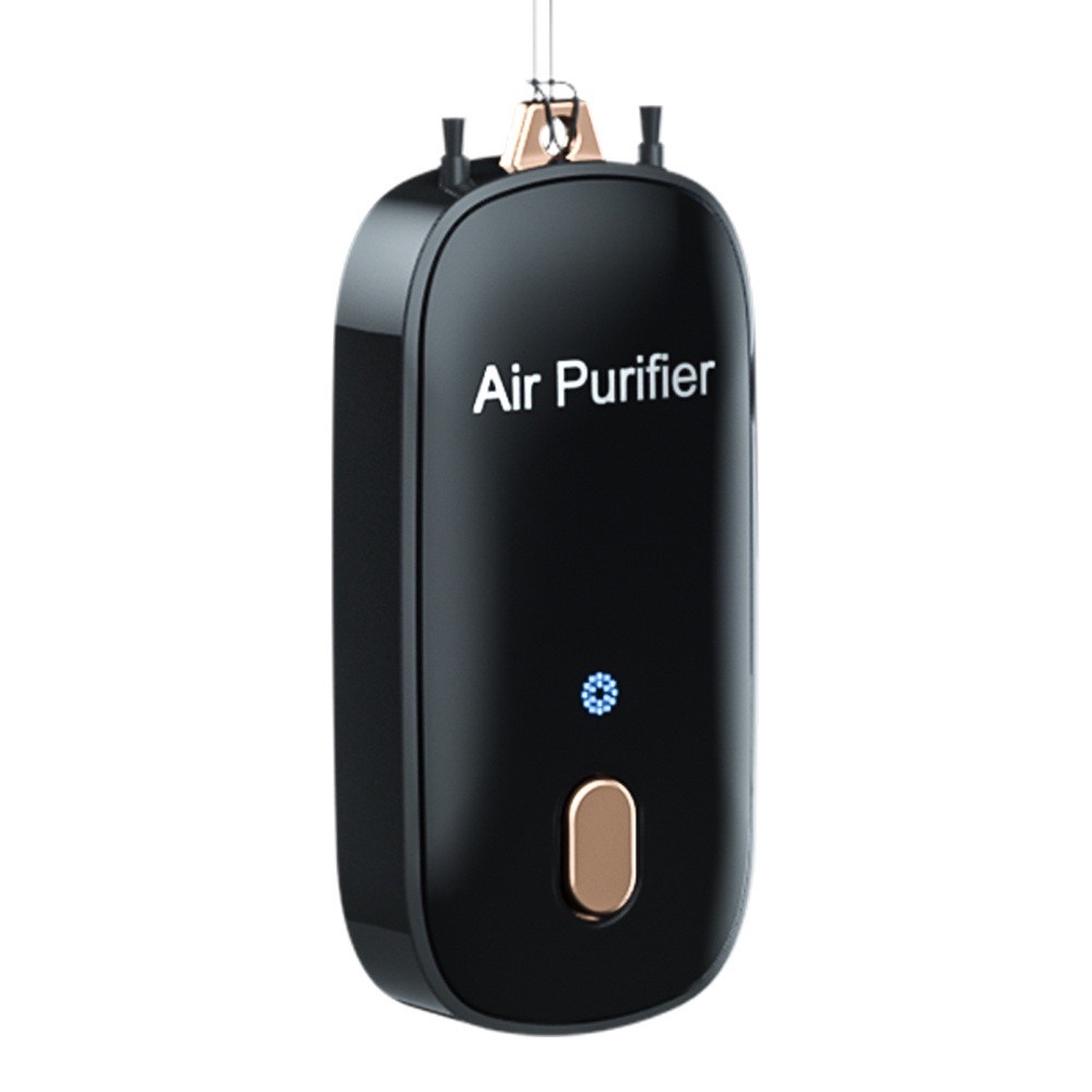 Air Purifier Kalung Wearable Portable Elektronik Mini Ion Negatif USB Penyegar Udara Kesehatan Untuk Anak / Dewasa