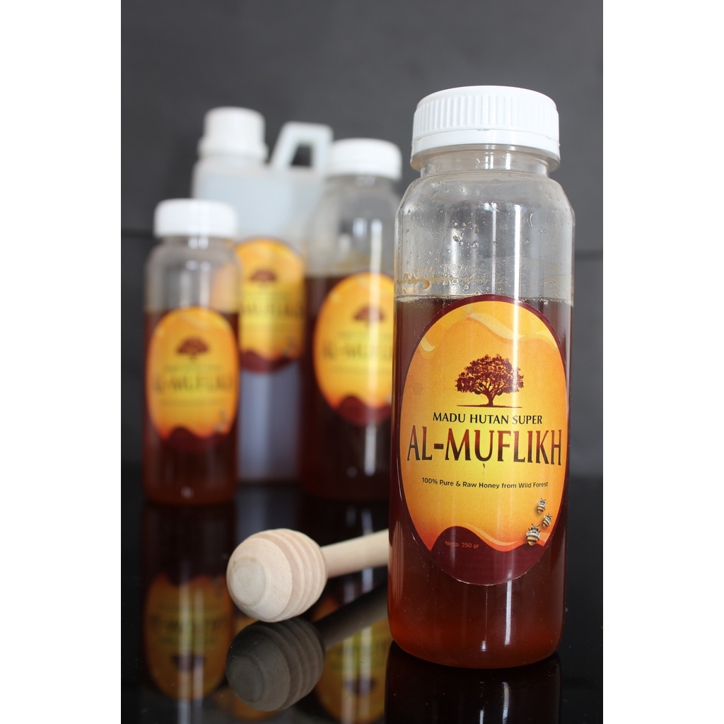 

Madu Murni Asli 100% Raw Pure Honey Al Muflikh Madu Hutan Super