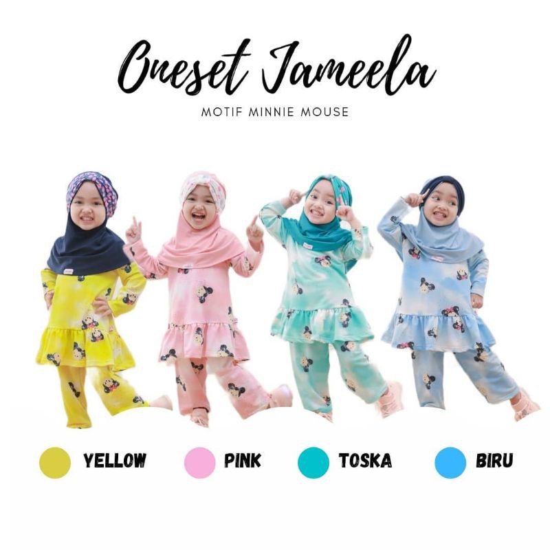 One Set Jamela Viola / Ready Size 2-3T