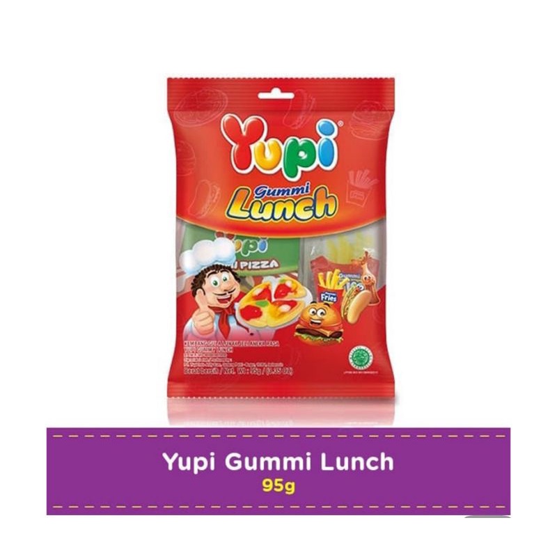 

Yupi Gummy Candies Gummi Lunch 95 g