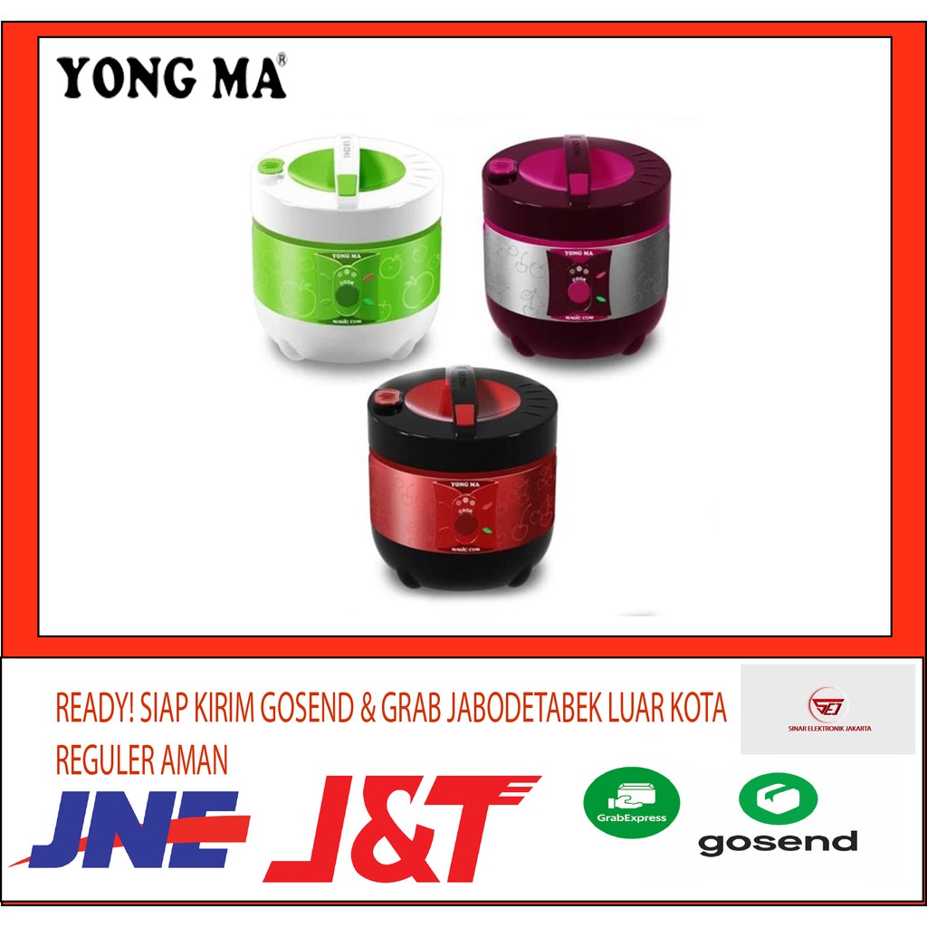 Yong Ma SMC 5031. Magic Com Rice Cooker 1.3Liter. Baru&amp;Bergaransi