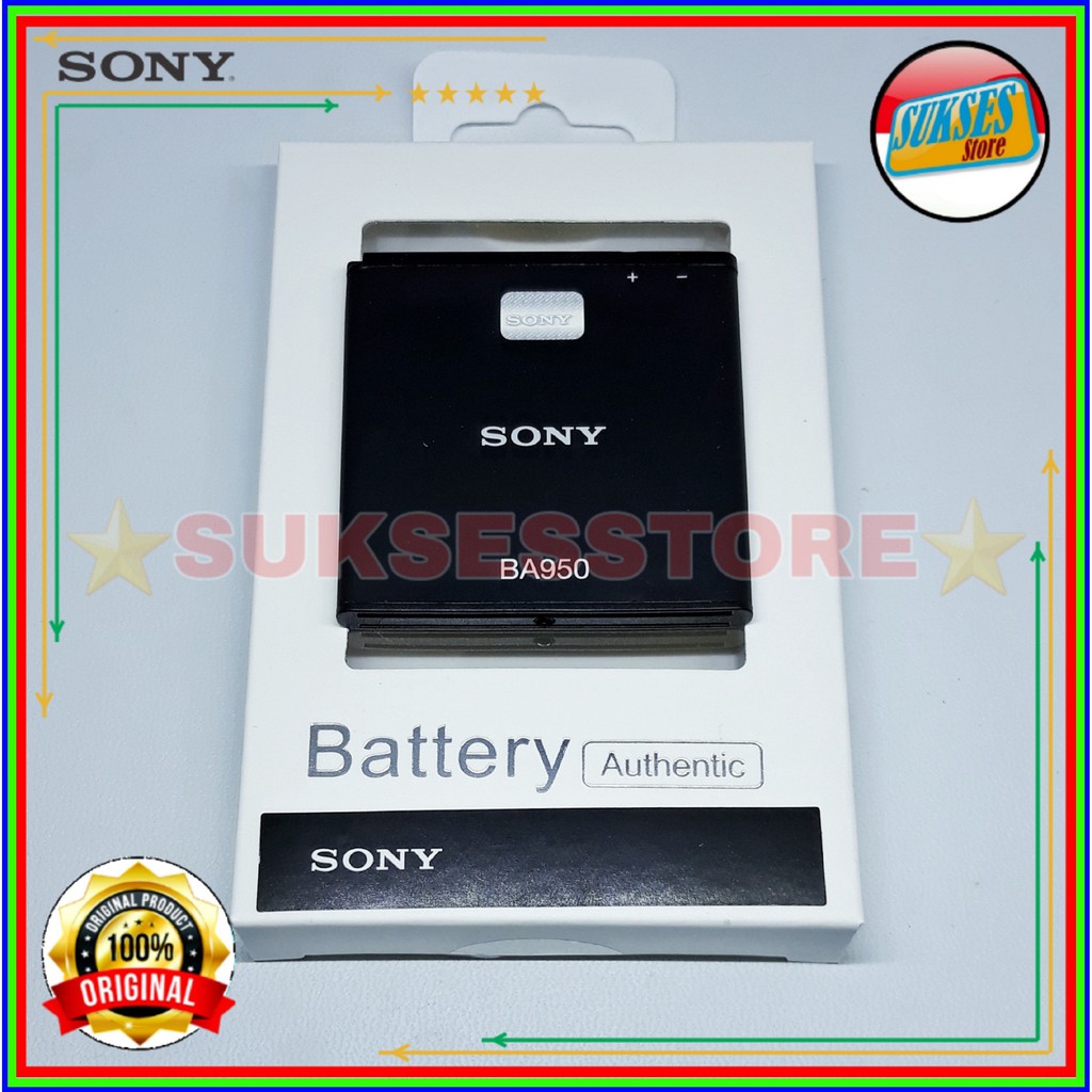 Baterai Batre Battery Sony Xperia ZR BA950 C5502 C5503 M36H ZRSO-04E Original 100%