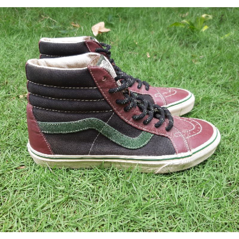 VANS SK8 HI REISSUE LEATHER 40S VINTAGE ORIGINAL