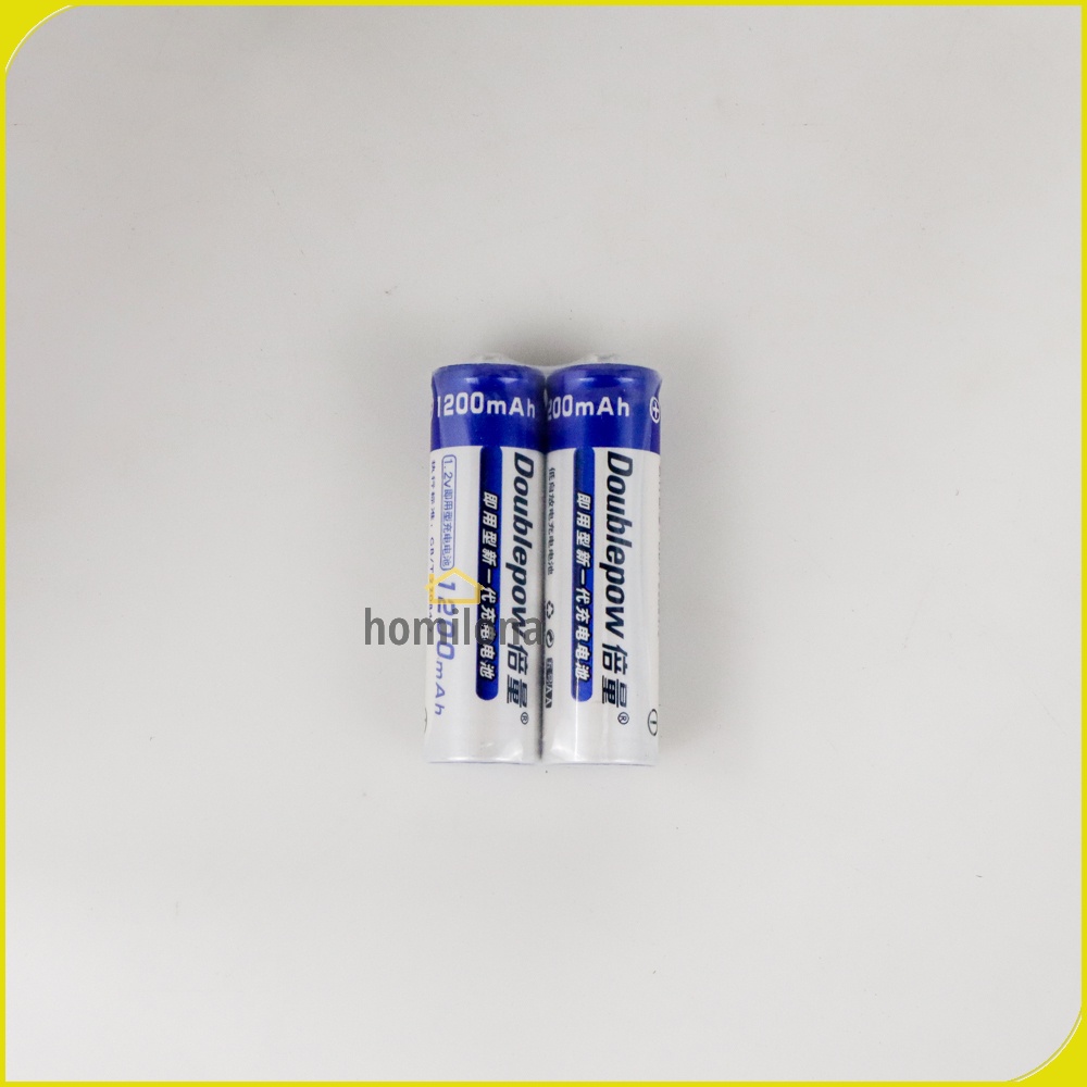 Batu Baterai AA Rechargeable NiMH 1200mAh 2 PCS - DOUBLEPOW