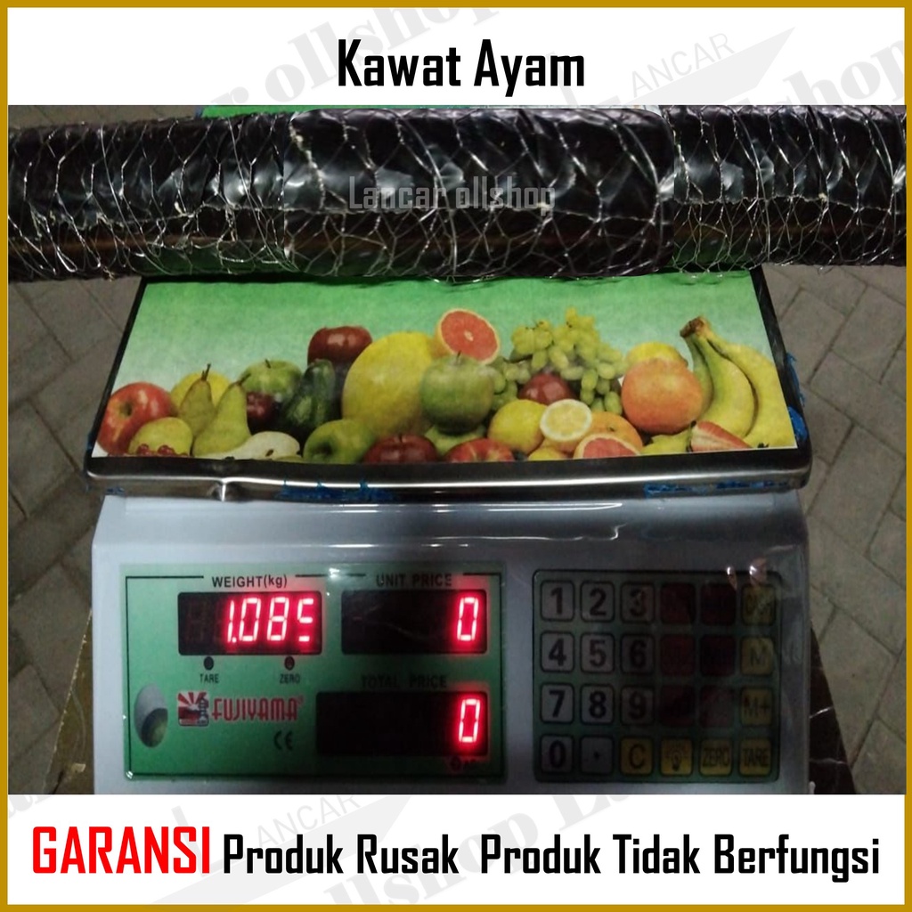 Kawat Ayam Roll Rollan / Chiken WIRE MESH GALVANIZED Panjang 7 M Untuk Kndang Ternak Harga 1 Rol