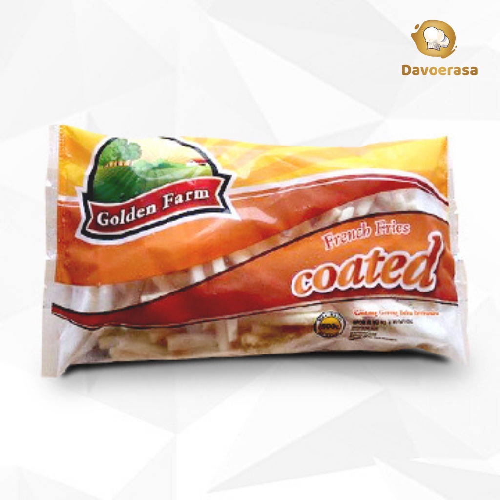 

Kentang Golden Farm French Fries Coated Berbumbu 1 Kg