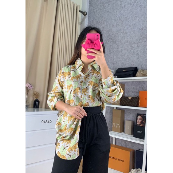 Kemeja Stradivarius | Atasan Kemeja Stradivarius