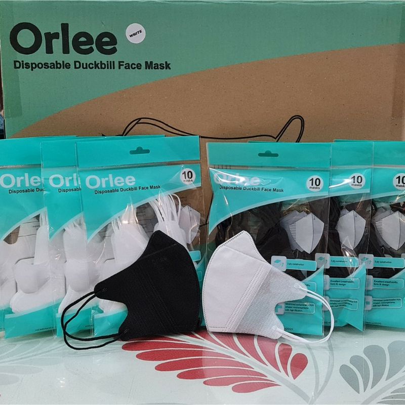 Masker Orlee Duckbill Cantol dan hijab