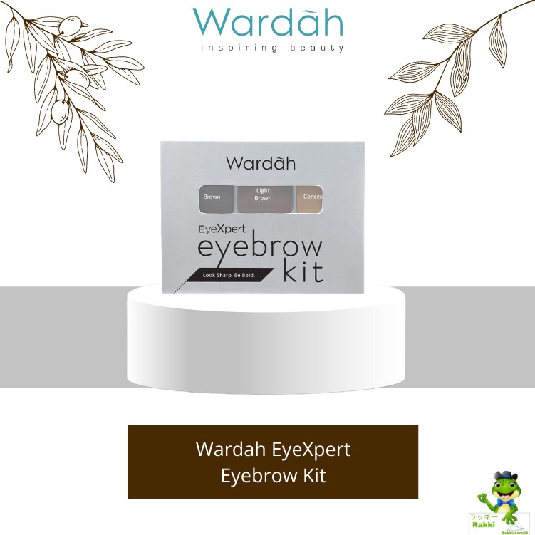 ❣️Rakkistore99❣️Wardah Eyexpert Eyebrow Kit 3.6g (WARNA SILVER)