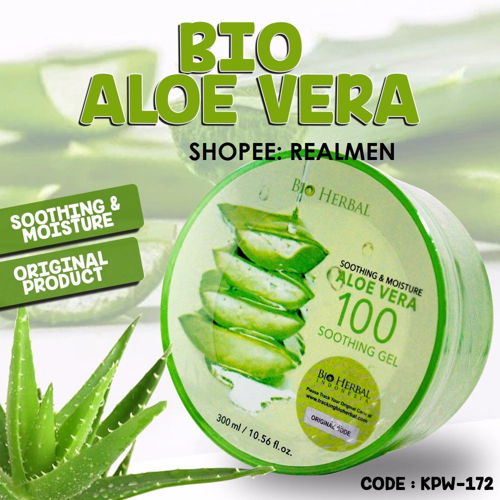 (BPOM) Bio Herbal Aloevera Soothing Gel Original - BIOHERBAL ALOEVERA