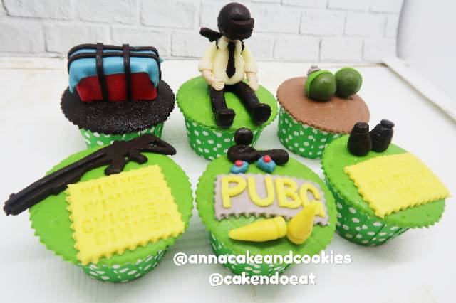 

Cupcake ulang tahun pubg