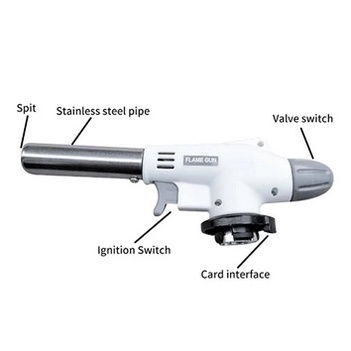 Kepala Gas Torch Portable Flame Gun Las Api Pemantik