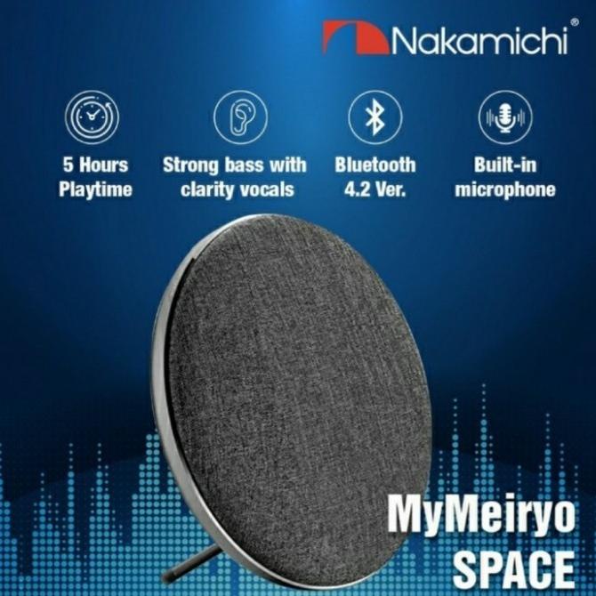 NAKAMICHI MY MEIRYO SPACE ORIGINAL SPEAKER BLUETOOTH GRS RESMI SDF651651E