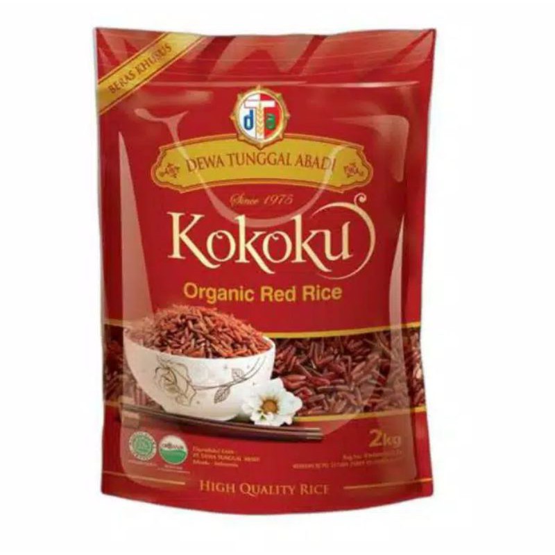 

KOKOKU BERAS MERAH ORGANIK / KOKOKU RED RICE / PREMIUM BERAS MERAH KOKOKU / RED RICE KOKOKU PREMIUM
