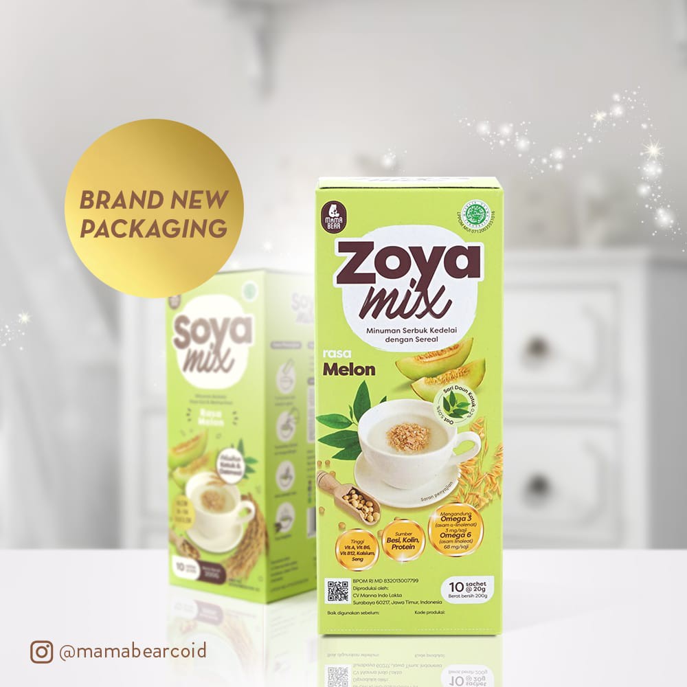 Mama Bear Zoya Mix Susu Kedelai Pelancar ASI