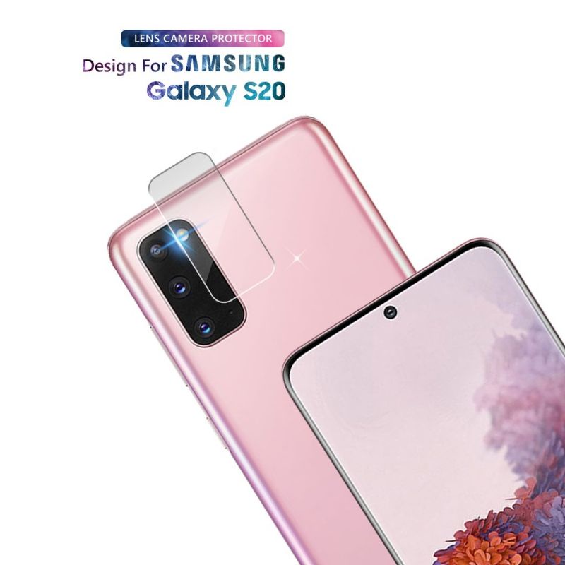 Samsung S10 S10+ S21 S21 FE S21+ S20 S20+ Plus S8 Tempered Glass Pelindung Kamera Lensa Belakang Ant