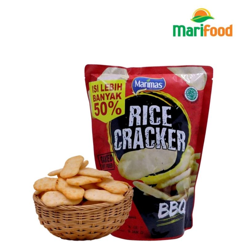 

RICE CRACKER AMERICAN CHEESE & BBQ | GLUTEN FREE | BAKED NOT FRIED