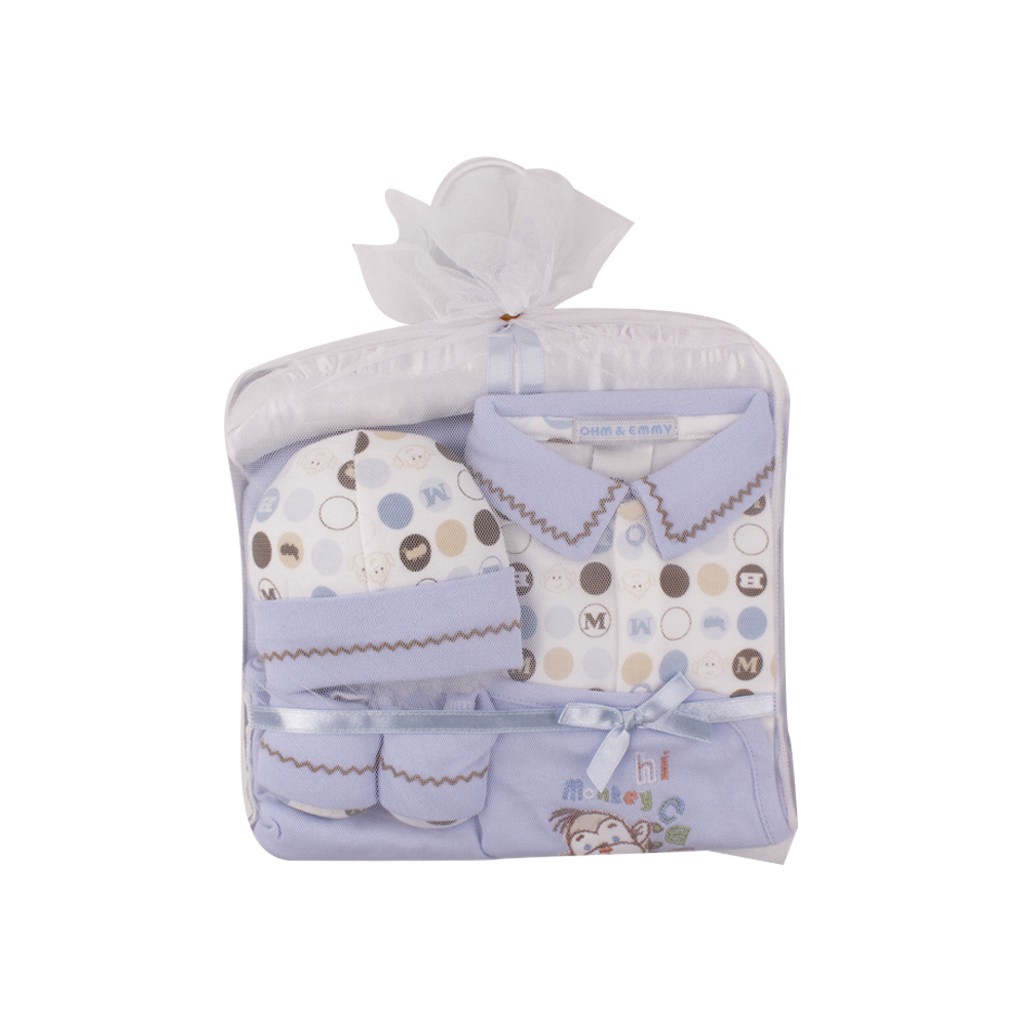 Baju Bayi Branded Set Hanger 5 in 1 Ohm & Emmy