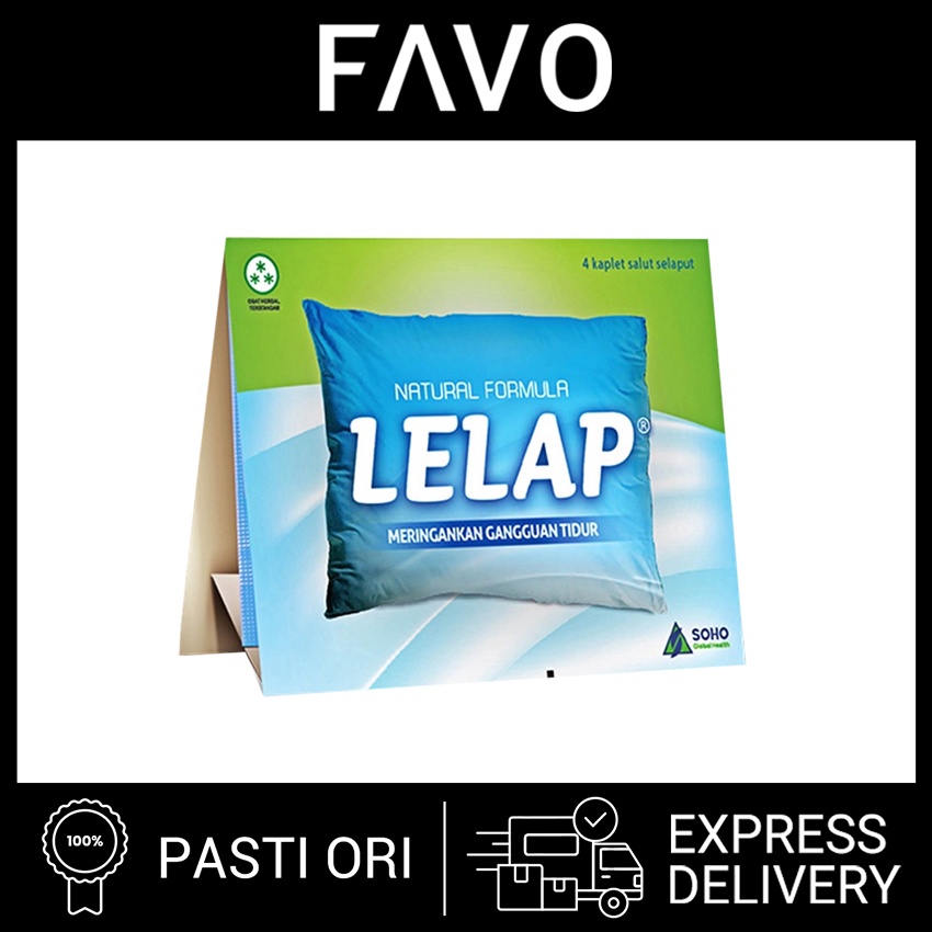 Suplemen Meringankan Gangguan Tidur - Obat Lelap - 4 Kaplet