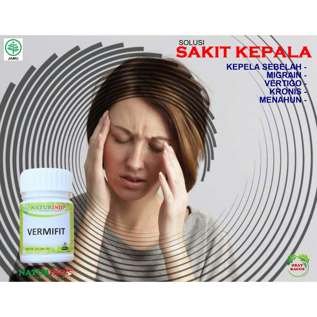  Obat Sakit Kepala  Menahun VERTIGO MIGRAIN MIGREN Obat  