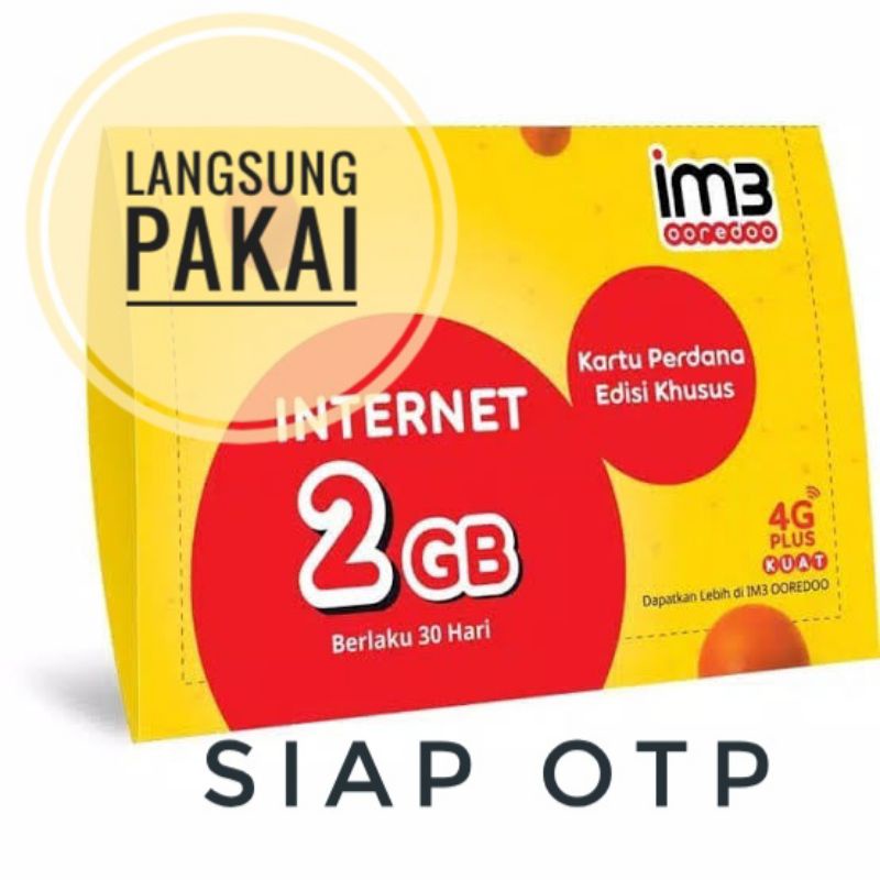 PERDANA INDOSAT PULSA 0K/Perdana Indosat ORI 2gb/indosat ORI 8gb