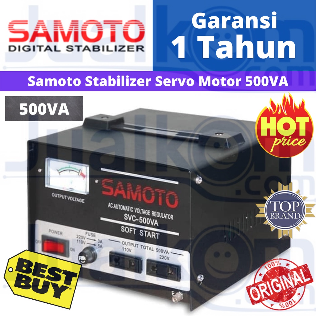 Samoto Stabilizer Servo Motor 500VA