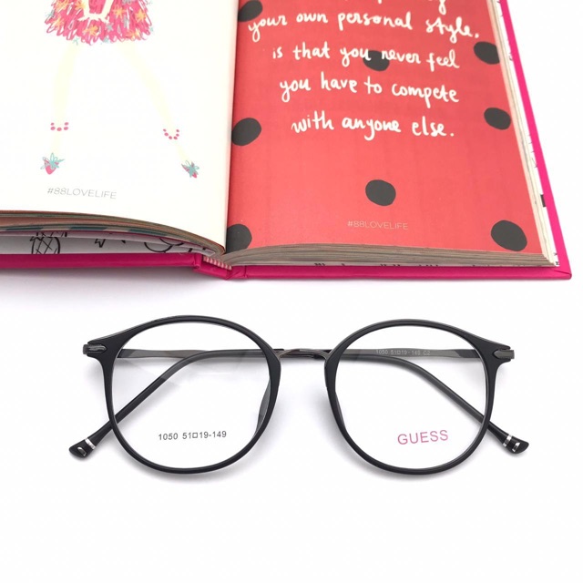 Frame kacamata 1050 Paket Lensa Photochromic Blueray