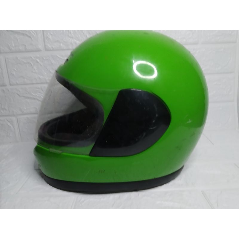 HELM ninja ijo bawaan motor kawasaki ninja R