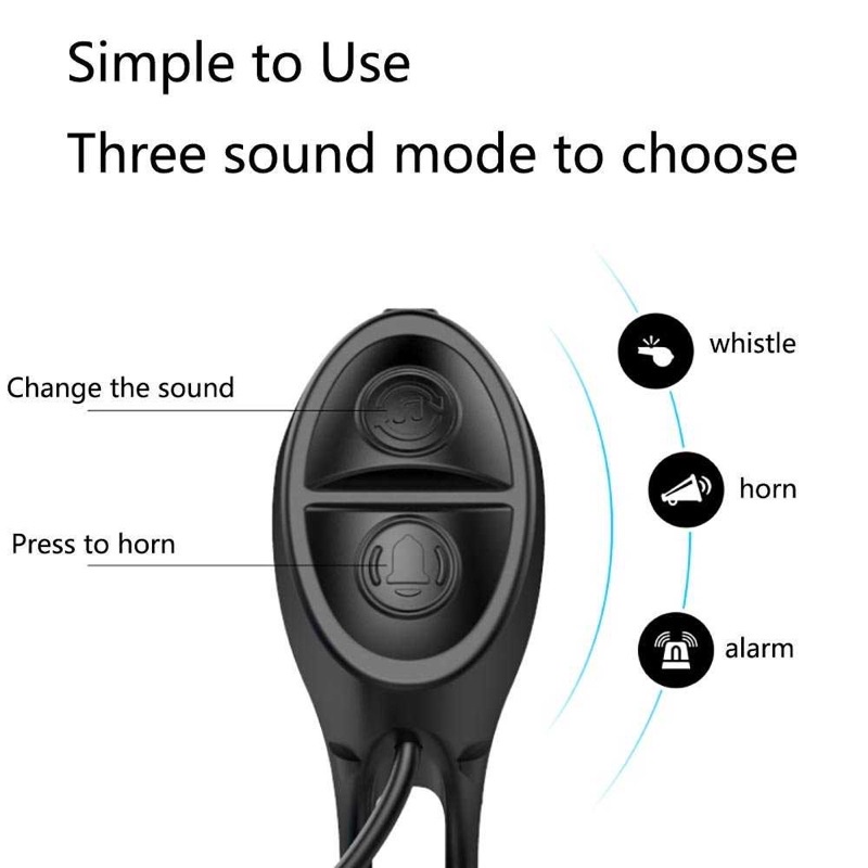 Bel sepeda Electric USB Rechargerable TWOOC-T002