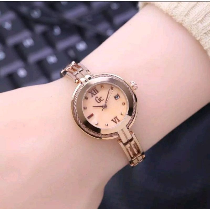 Jam Tangan GC Wanita Rantai Jam Tangan Gelang Wanita