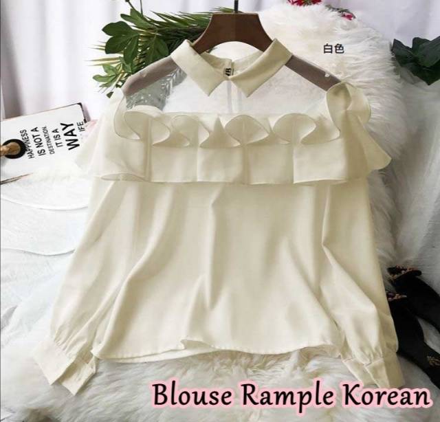 BLOUSE RAMPLE KOREAN TILE LD 100 PJG 62