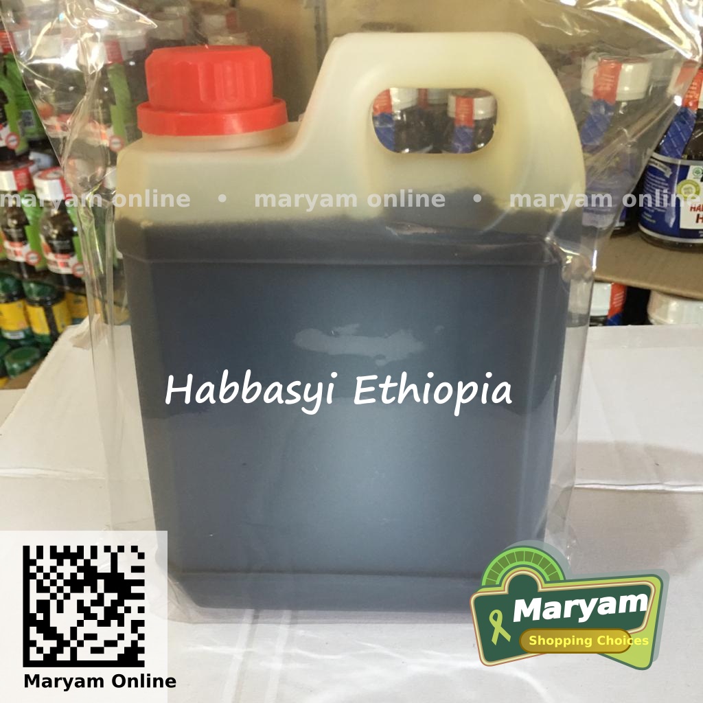 Habbasyi Oil 1 liter Curah - Minyak Habbatussauda Habasyi Curah 1liter Asli Murni